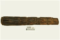 藏品(木雕屋柱)的圖片